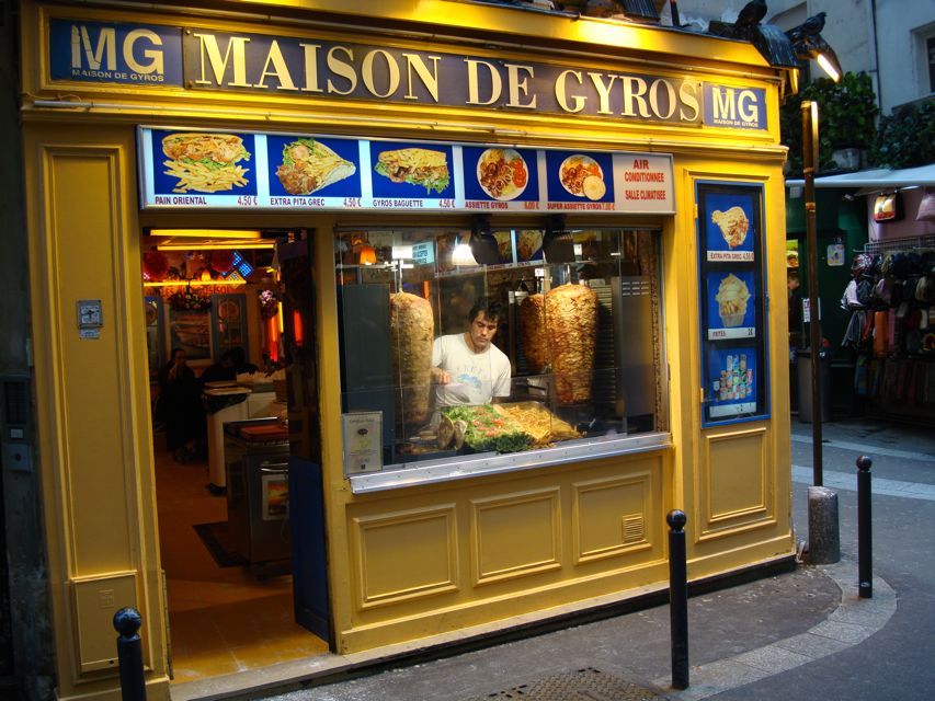 Gyros, fastfood, Paris