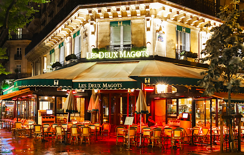 Cafe Deux Magots, Paris